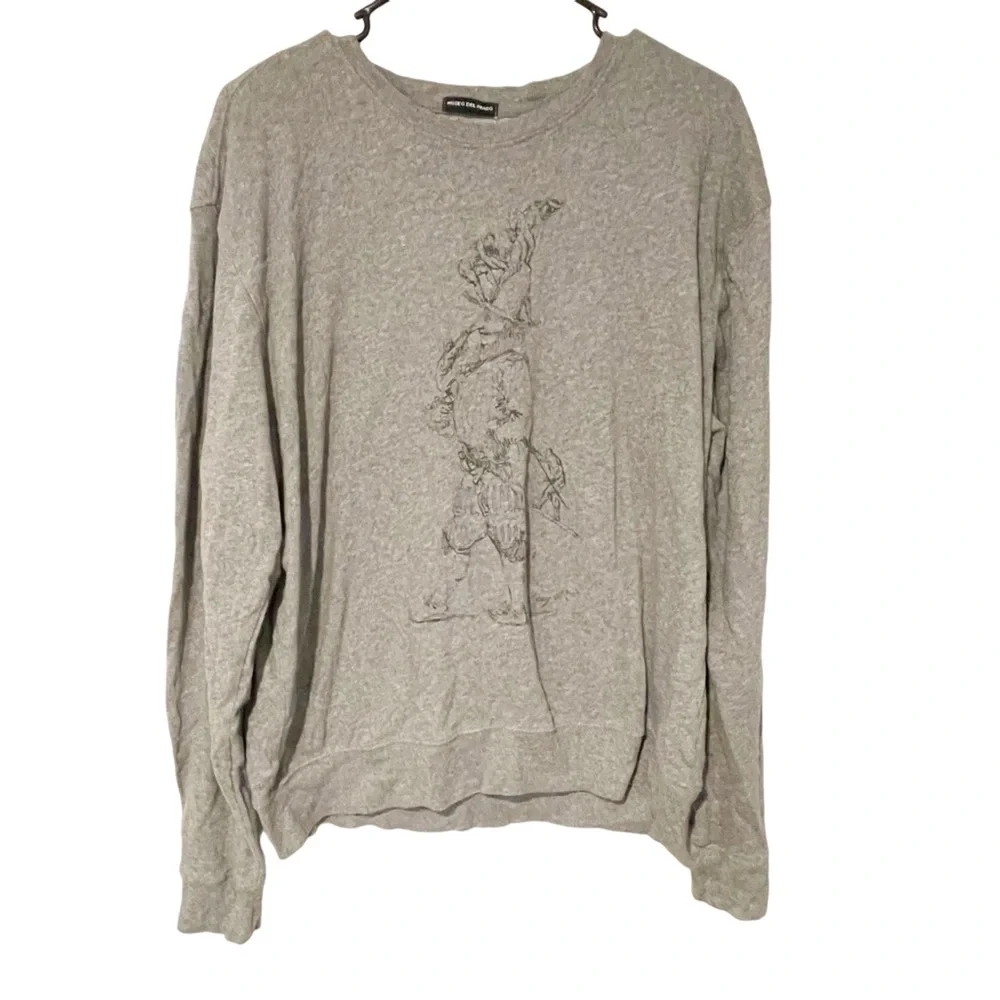 Museo Del Prado Size XL Sweatshirt Jusepe Ribera Escena KNIGHT SCENE